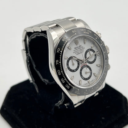 プレオウンド ロレックス デイトナ 116500LN ホワイト オイスターブレスレット 40mm