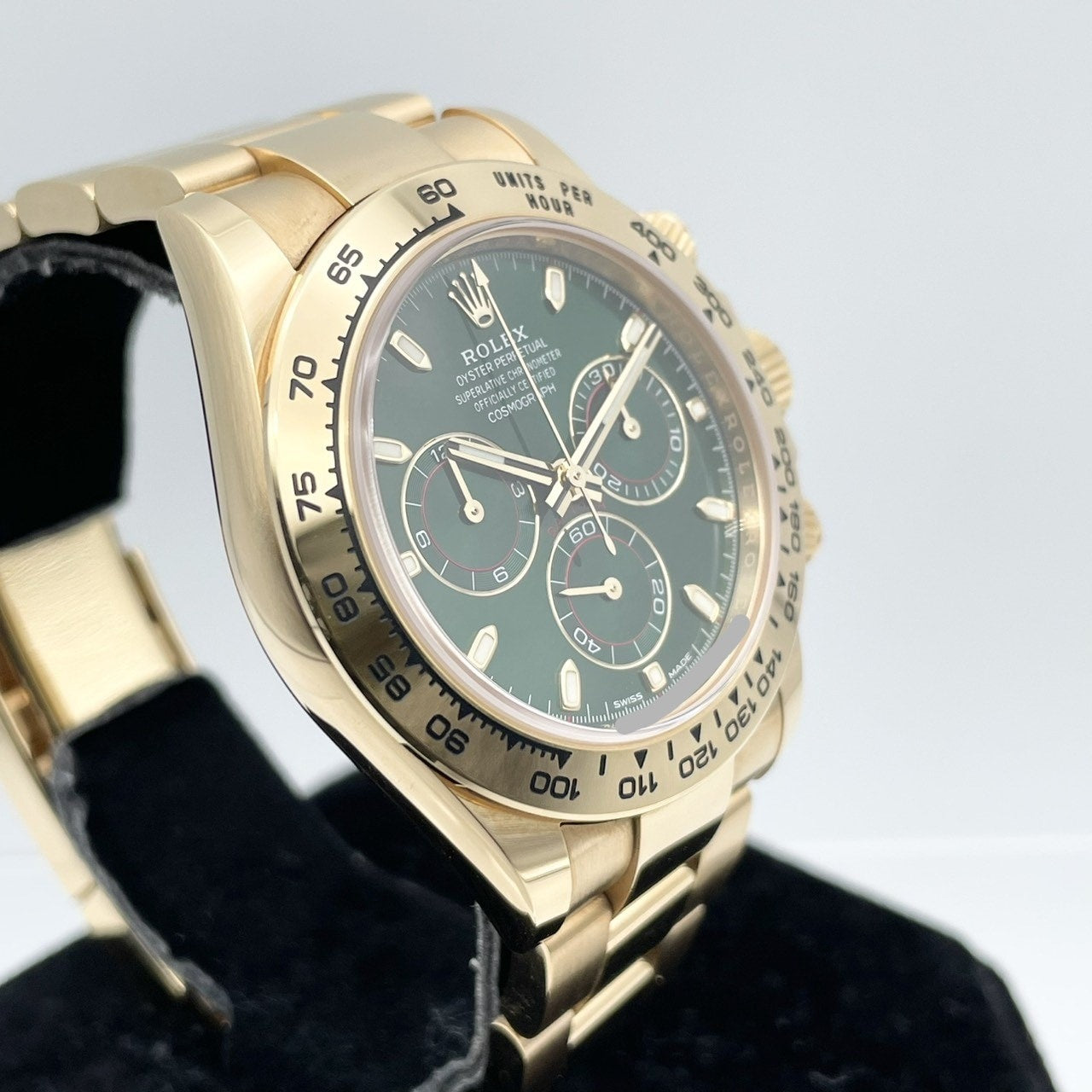 [包括新費用！ ]】勞力士代托納116508綠色牡蠣手鍊40mm