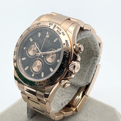 プレオウンド ロレックス デイトナ 116505 エバーローズーゴールド ブラック＆ピンク 40mm