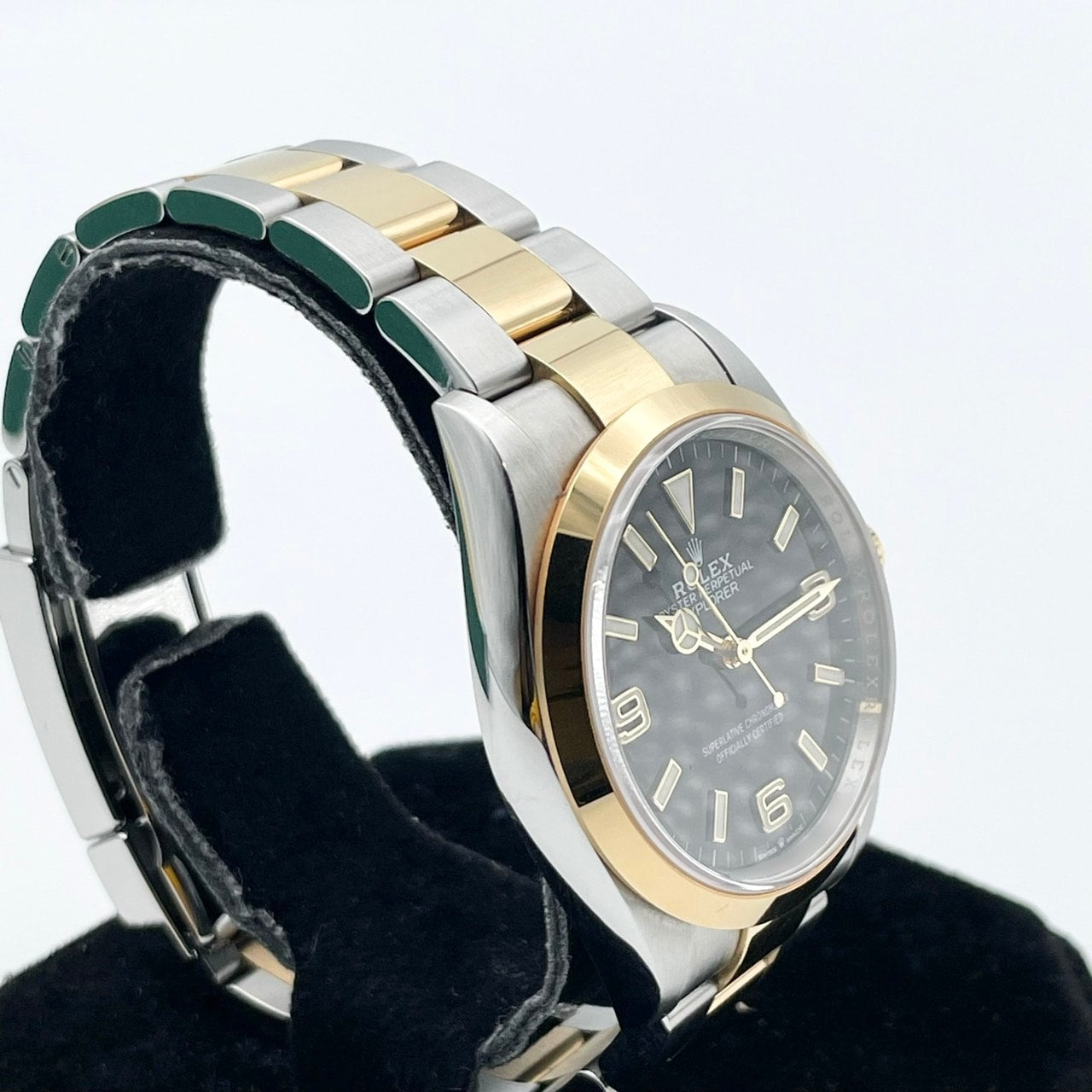 プレオウンド ロレックス エクスプローラー 124273 ブラック ステンレススチール×イエローゴールド 36mm