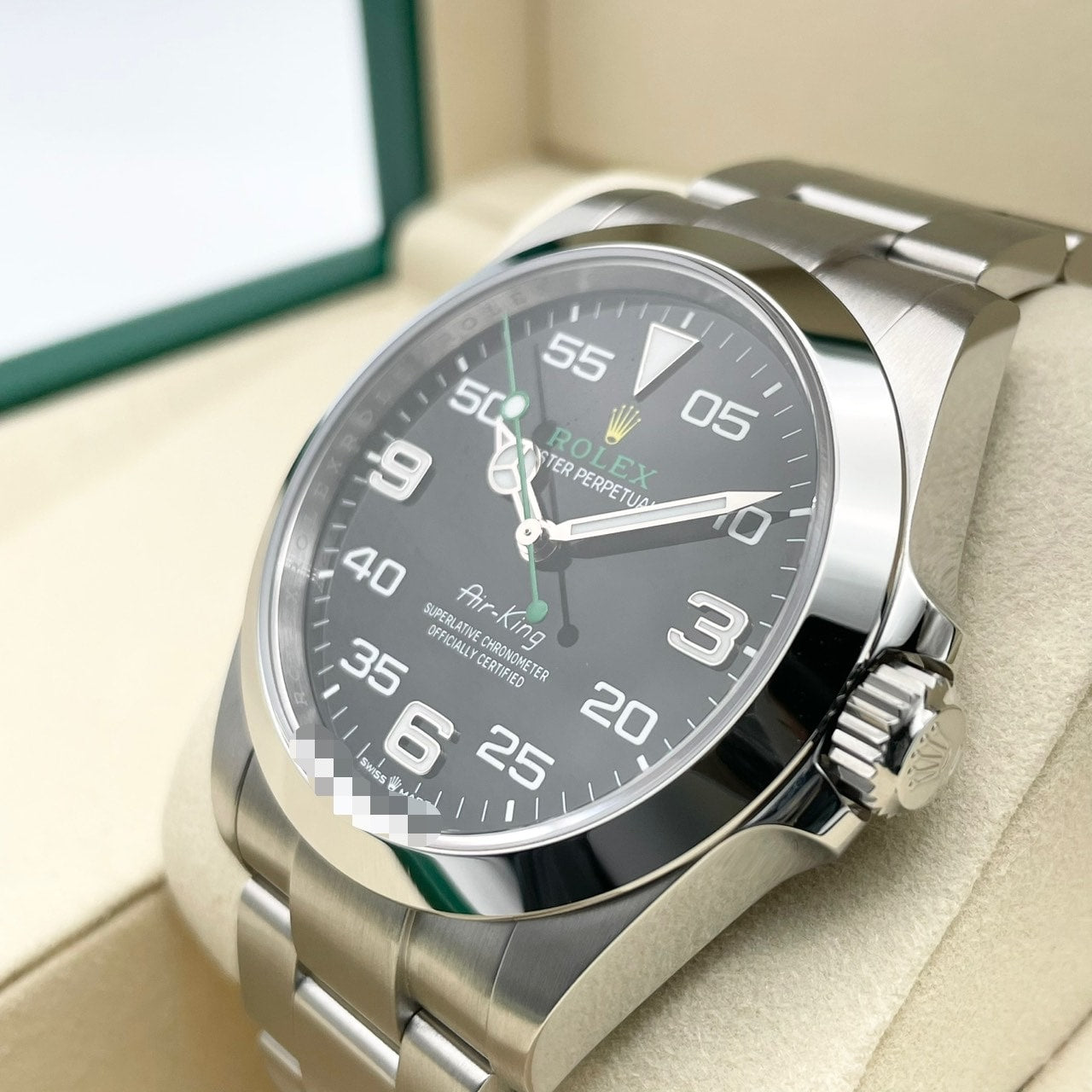プレオウンド ロレックス エアキング 126900 ブラック 40mm