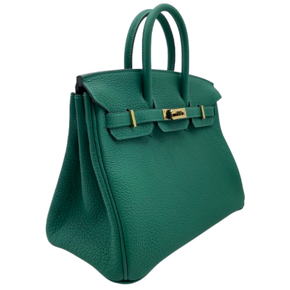 Hermes Birkin 25 Veer Veronne Togo Gold Hardware w 새로워