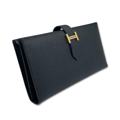 プレオウンド エルメス ベアンスフレ ノワール エプソン ゴールド金具 W刻印