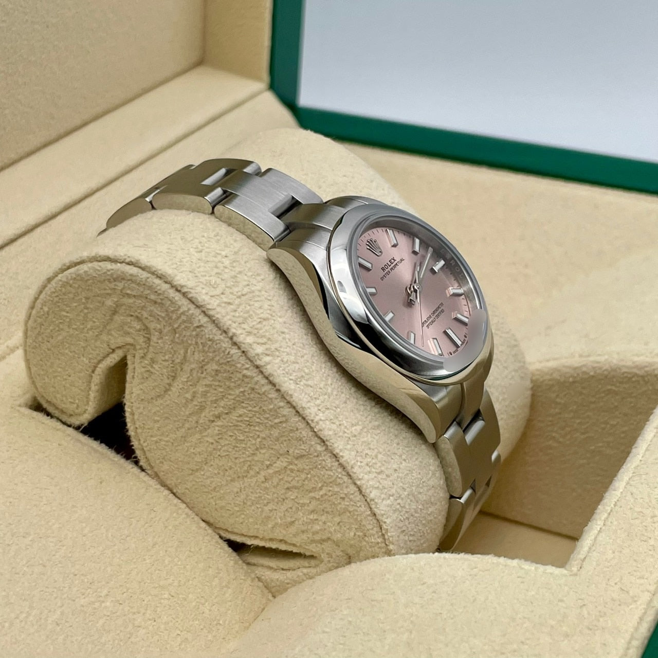 プレオウンド ロレックス オイスターパーペチュアル 276200 ピンク ステンレスチール 28mm