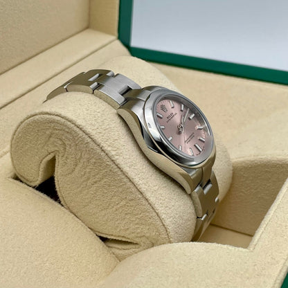 プレオウンド ロレックス オイスターパーペチュアル 276200 ピンク ステンレスチール 28mm