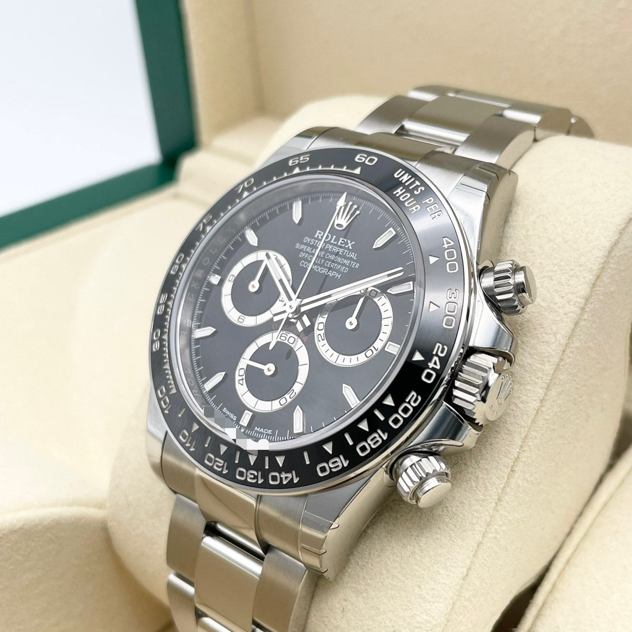 プレオウンド ロレックス デイトナ 126500LN  ブラック ステンレススチール オイスターブレス 40mm