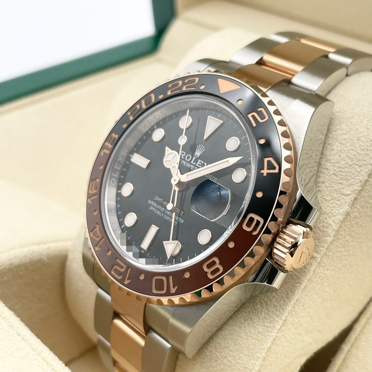 プレオウンド ロレックス GMTマスターII 126711CHNR ブラック 40mm