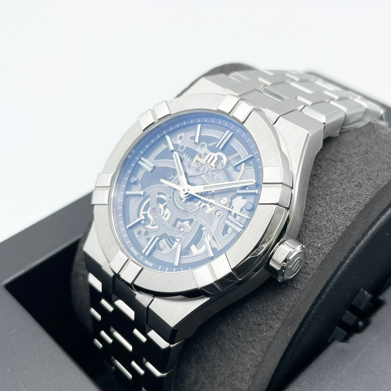 二手Maurice Lacroix图标自动骨架AI6007-SS002-030-1