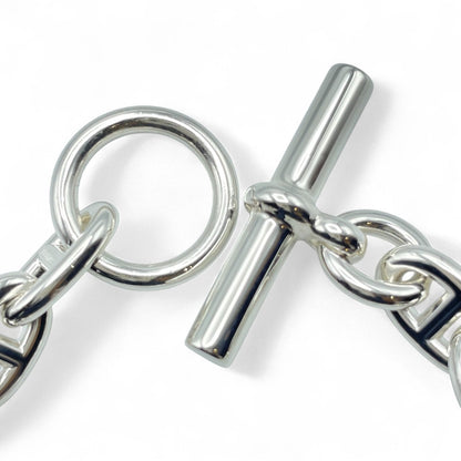 プレオウンドエルメス シェーヌ・ダンクル ブレスレット MM シルバー925 14コマ