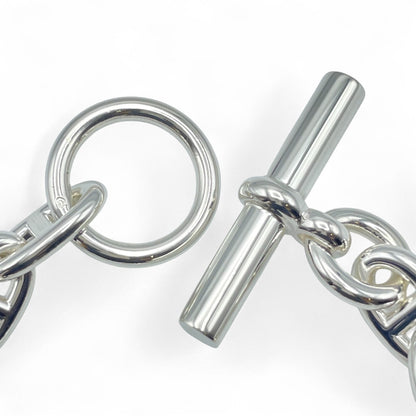 プレオウンドエルメス シェーヌ・ダンクル ブレスレット MM シルバー925 14コマ