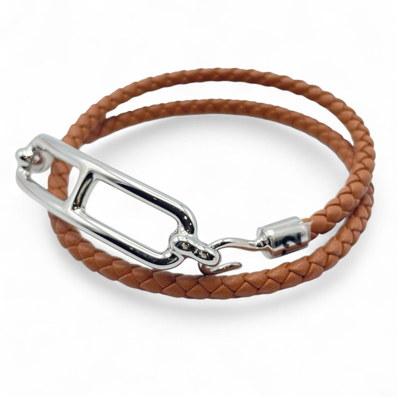 プレオウンドエルメス ルリ ブレスレット T1 ゴールド スイフト シルバー金具