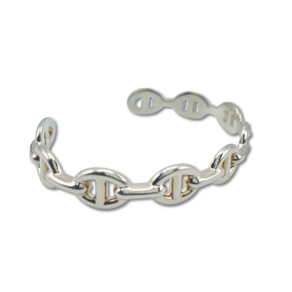 プレオウンドエルメス シェーヌ・ダンクル アンシェネ ブレスレット LG シルバー925