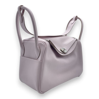 중고 에르메스 린디 26 베르소 모브 실베스트르/나타 에버컬러 실버 하드웨어 W 각인됨