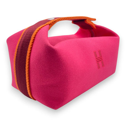 중고 에르메스 브리드 A 블랙 PM 히비스커스 토일레 애쉬 실버 하드웨어