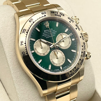プレオウンド ロレックス デイトナ 126508 ブライトグリーン＆ゴールデン 40mm