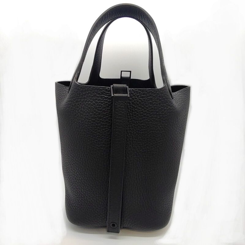 Pre-Owned Hermes Picotin Rock PM Monochrome Torillon Clemence