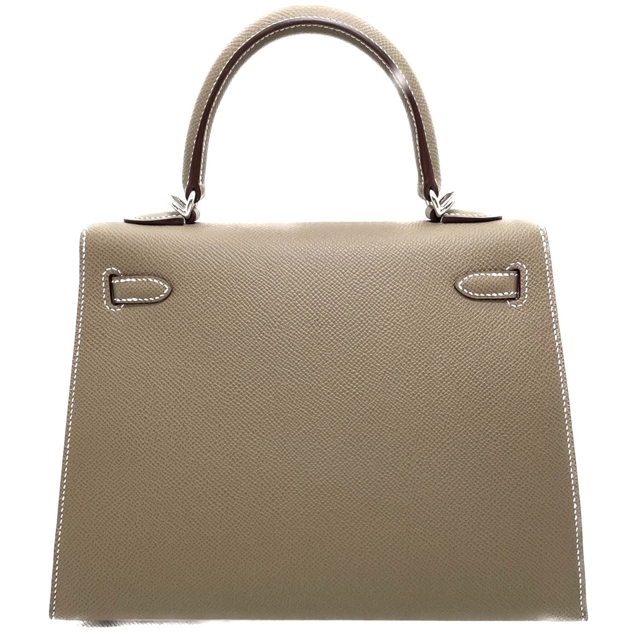 Pre-Owned [3-day weekend special offer] Hermes Kelly 25 Etoup Togo Silver Hardware