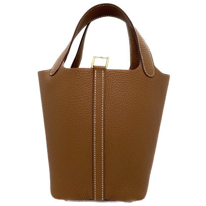 Pre-Owned Hermes Picotin Rock PM Gold