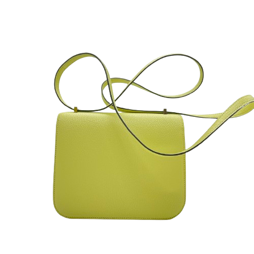 Hermes Constance Mini (18) Chevre Misole Silver Metal Fittings Z 새겨 져