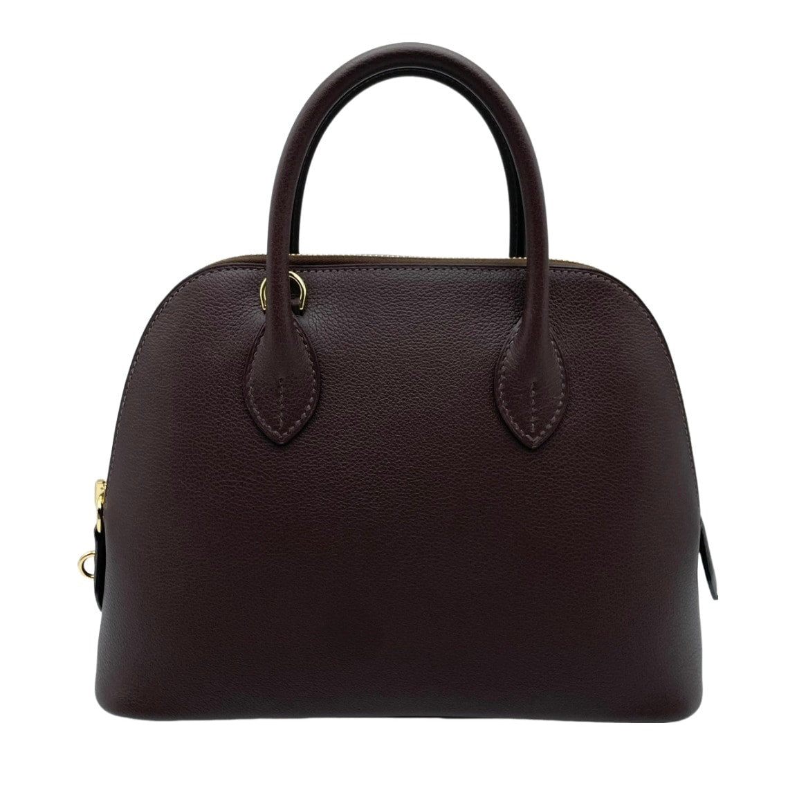 [以常規價格出售！] 】愛馬仕（Hermes）Bolid 1923 25 Evercolor Mocha Gold Metal Fittings B刻有
