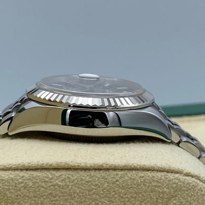 プレオウンド ロレックス デイトジャスト 279174 ダークグレー　28mm ステンレススチール　ホワイトゴールド　ジュビリーブレス