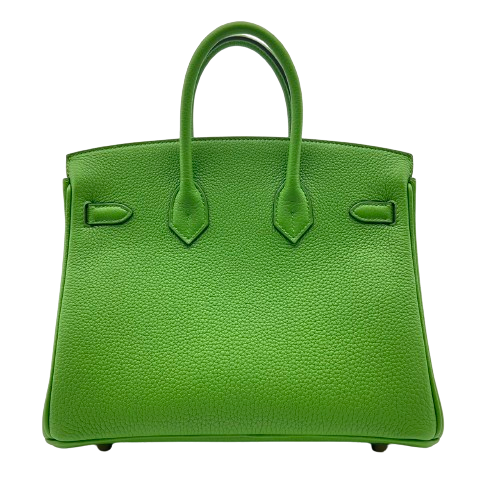 Hermes Birkin 25 Veil Yucca Togo Gold Hardware B Engraved