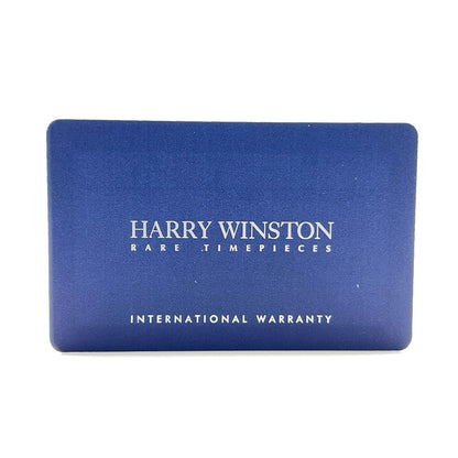 二手Harry Winston Avenue C AVCQHM16白色外壳15.5mm