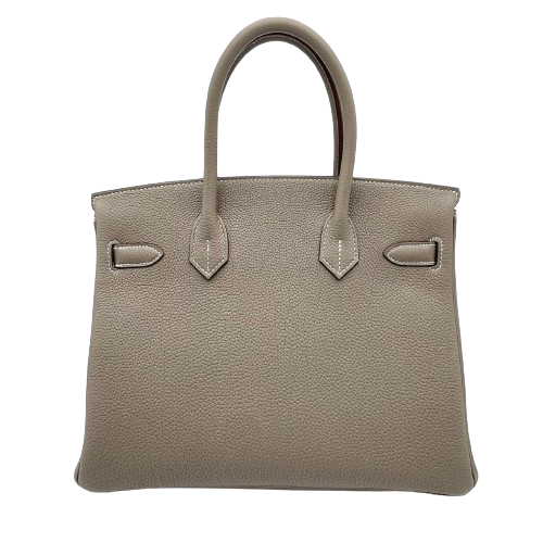 Hermes Birkin 25 Etoup Togo Silver Fittings u 조각