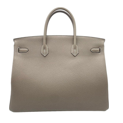 [現金特價價格]愛馬仕·伯金（Hermes Birkin）40 Etouptogo銀色金屬配件B刻有