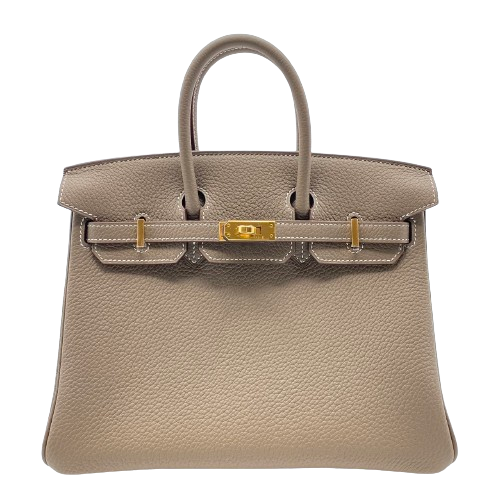 Hermes Birkin 25 Etouptogo Gold Hardware B가 새겨 져 있습니다