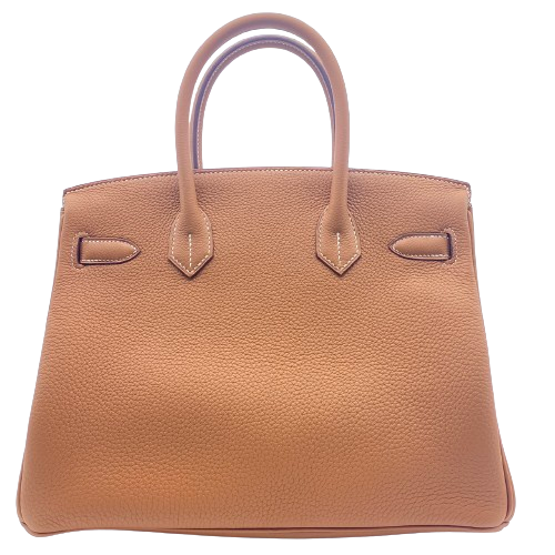 [現金價格]愛馬仕·伯金（Hermes Birkin）30金色多哥銀色金屬配件C刻有