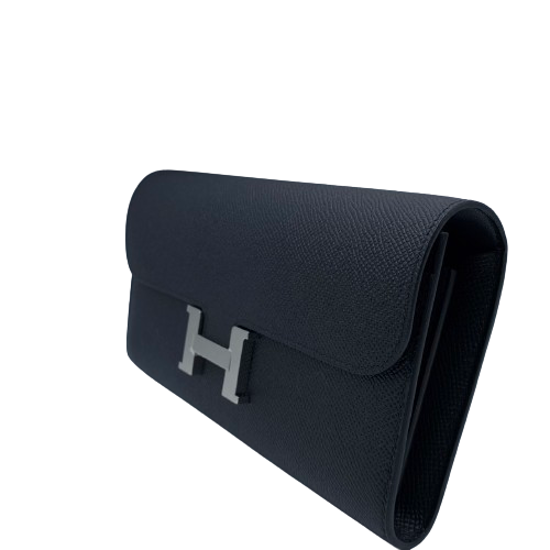 Hermes Constance Tugo Noir Epson Silver Metal Fittings W 새로