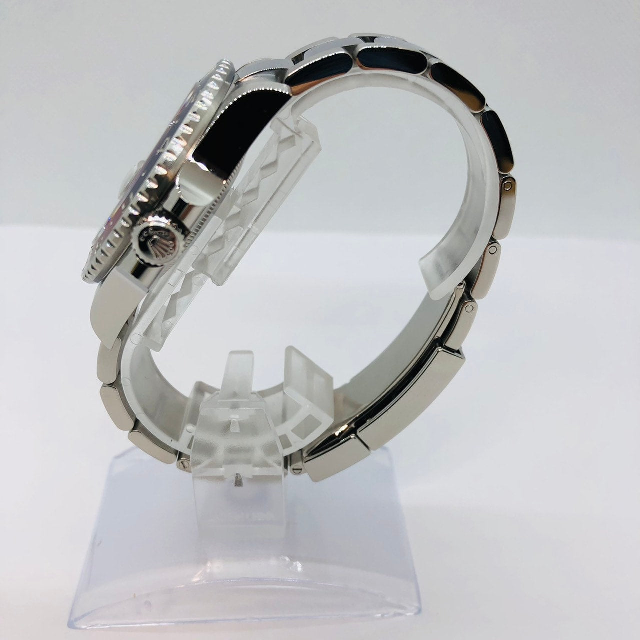 Pre-Owned Rolex GMT Master II 126710BLRO Oyster Bracelet Black Pepsi