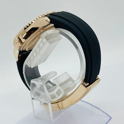 사전 소유의 롤렉스 yachtmaster 37 268655 블랙