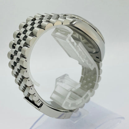 Pre-Owned Rolex Datejust 126234G Fluted Motif Bright Blue