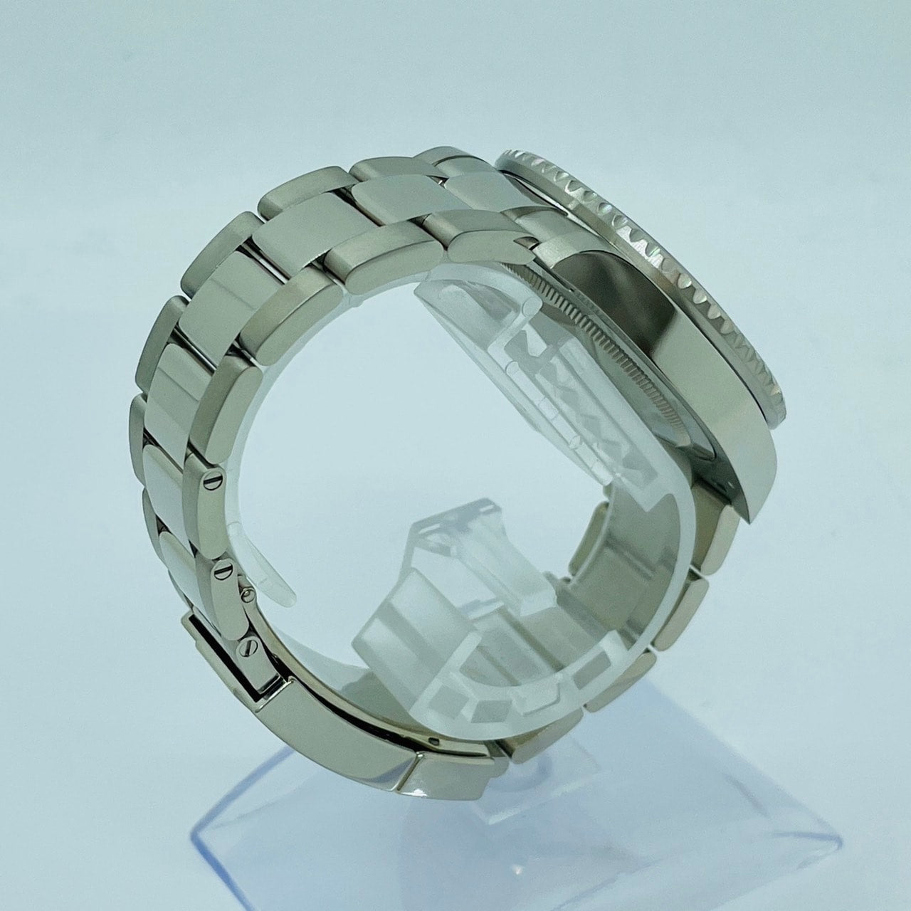 롤렉스 GMT 마스터 II 126719Blro 굴 팔찌 유성 화이트 골드