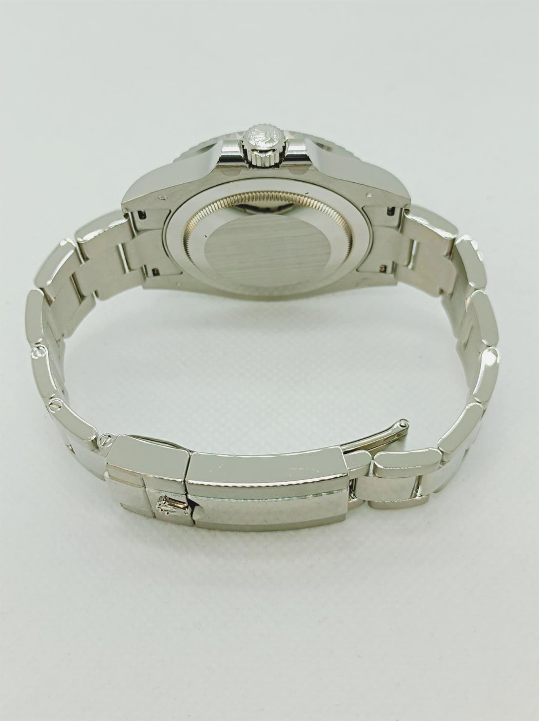 Pre-Owned Rolex GMT Master II 126719BLRO Oyster Bracelet Meteorite White Gold
