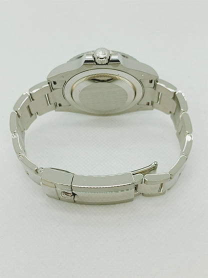 Pre-Owned Rolex GMT Master II 126719BLRO Oyster Bracelet Meteorite White Gold