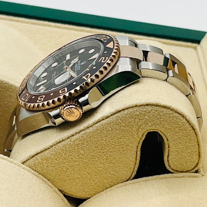 사전 소유 롤렉스 GMT 마스터 II 126711CHNR 검은 40mm