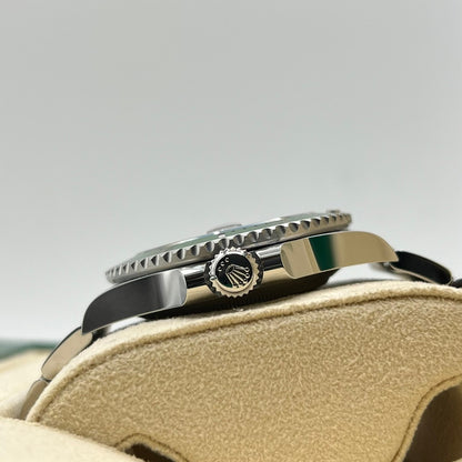 Pre-Owned Rolex Submariner Date 126610LV Oyster Bracelet Black Green 41mm