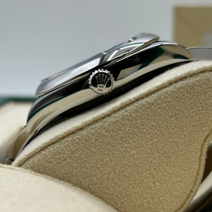 사전 소유 [지원 가격! 나는 항상 그것을 원했다! Rolex Oyster Perpetual 126000 굴 팔찌 청록색 청록색 36mm