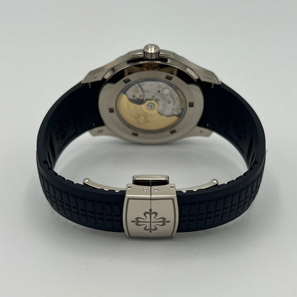 [2023 지불] 새로운 버클! Patek Philippe Aquanaut 5168G-001 Blue 40mm