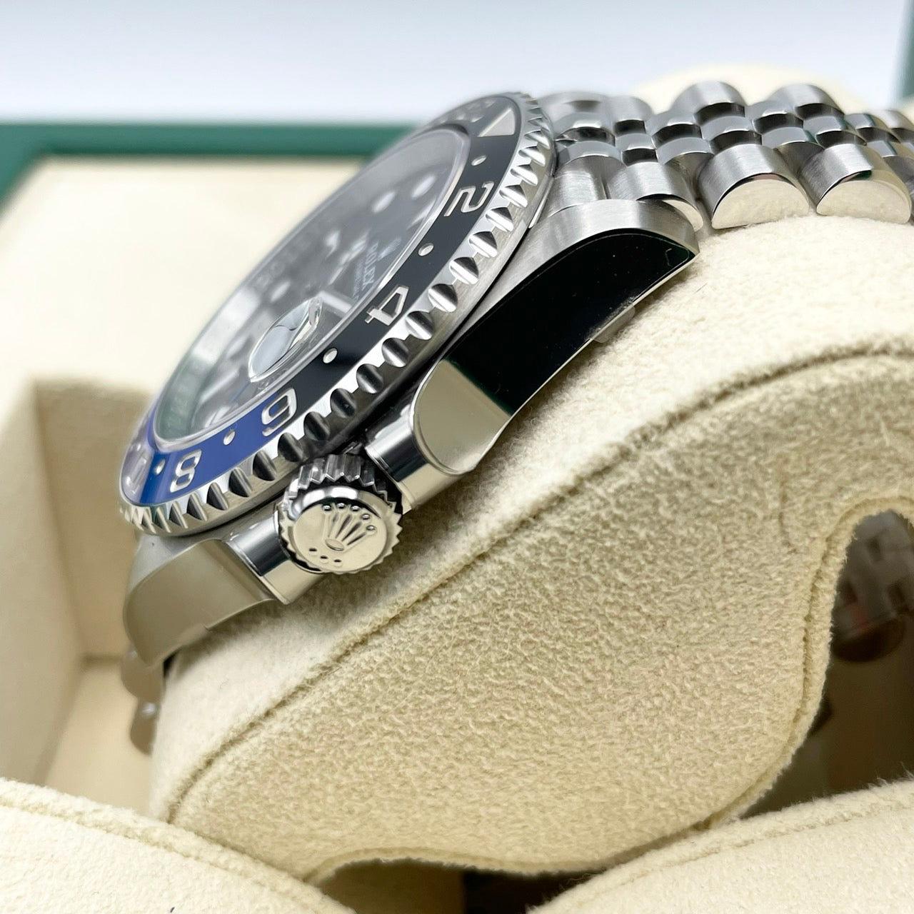 [전체 보호 스티커 포함! ! Rolex GMT Master II 126710BLNR Jubilee Bracelet Black Batman 40mm