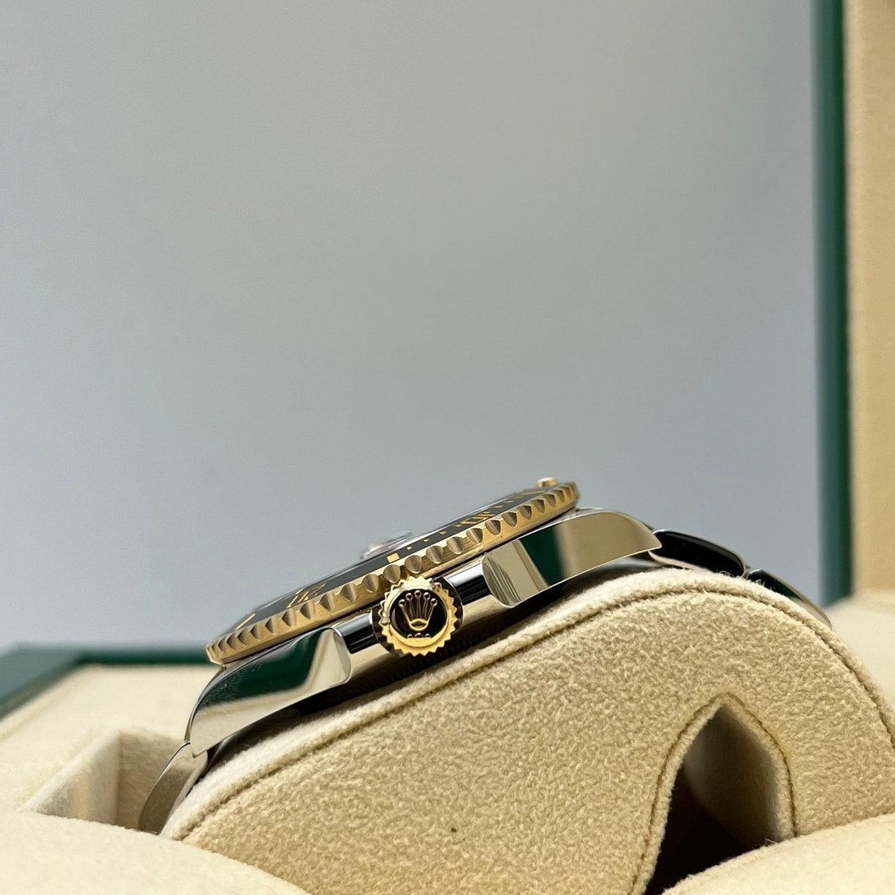 사전 소유 롤렉스 서브 마리너 날짜 126613LN 굴 팔찌 검은 41mm