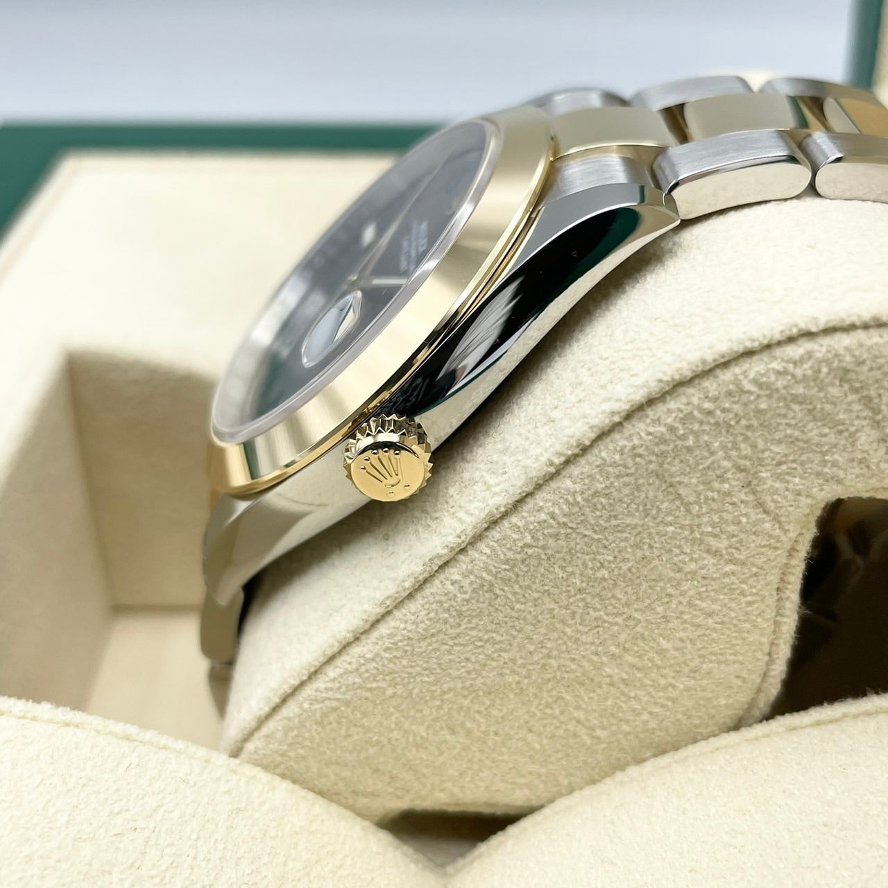 プレオウンド ロレックス デイトジャスト 126303 スレート オイスターブレス 41mm