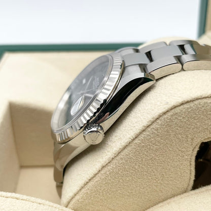 プレオウンド ロレックス デイトジャスト 126234 スレートローマン オイスターブレス 36mm