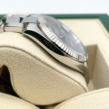 プレオウンド ロレックス デイトジャスト 126334 スレートローマン オイスターブレスレット 41mm