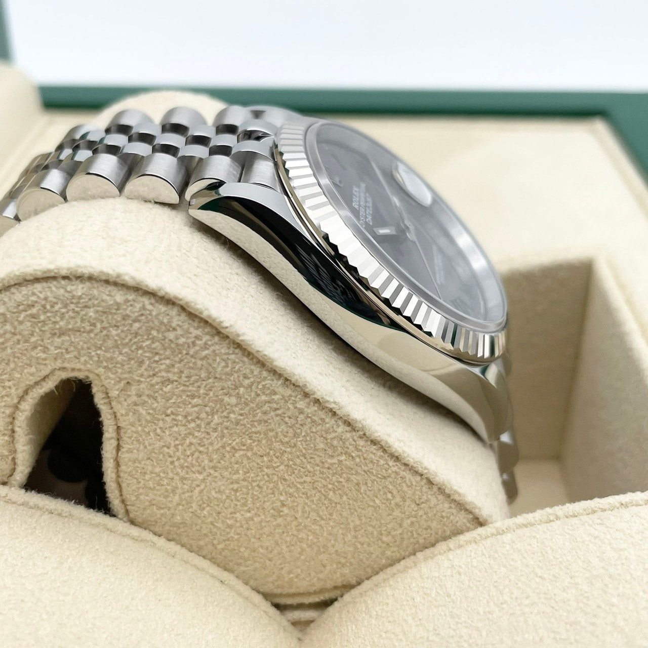 勞力士datejust 126234 Slate Roman Jubilee手鐲36mm