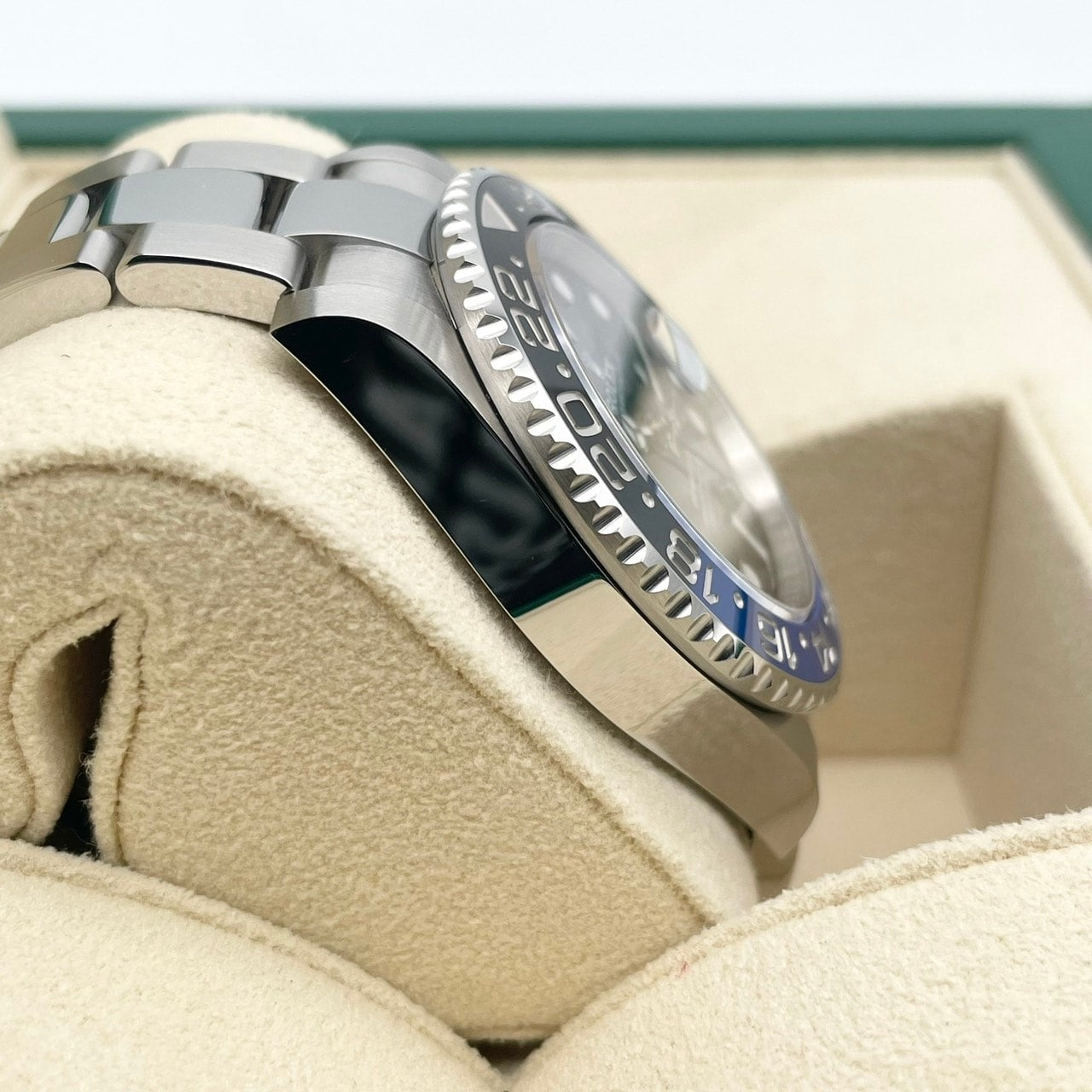 롤렉스 GMT 마스터 II 126710BLNR 굴 팔찌 검은 배트맨 40mm