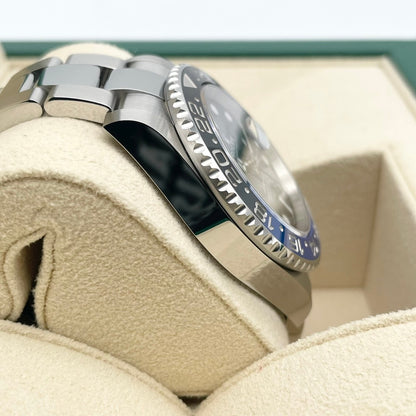 롤렉스 GMT 마스터 II 126710BLNR 굴 팔찌 검은 배트맨 40mm